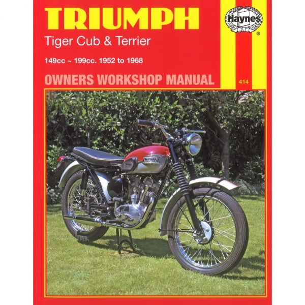 Triumph Motorrad Tiger Cub und Terrier (1952-1968) Reparaturhandbuch Haynes