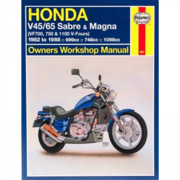 Honda Motorrad V45,65 Sabre und Magna (1982-1988) Reparaturanleitung Haynes