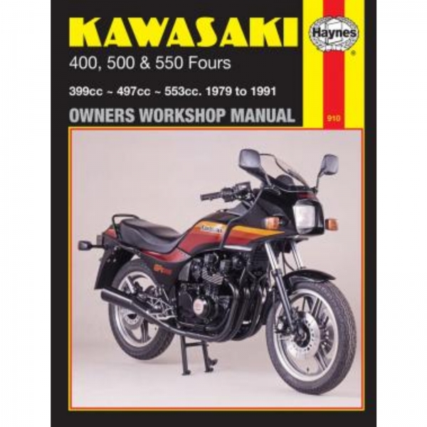 Kawasaki Motorrad 400, 500 und 550 (1979-1991) Reparaturanleitung Haynes