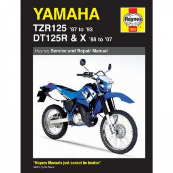 Yamaha Motorrad TZR125, DT125R und X (1987-2007) Reparaturhandbuch Haynes
