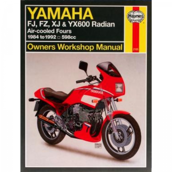 Yamaha Motorrad FJ, FZ, XJ und YX600 Radian (1984-1992) Reparaturanleitung 