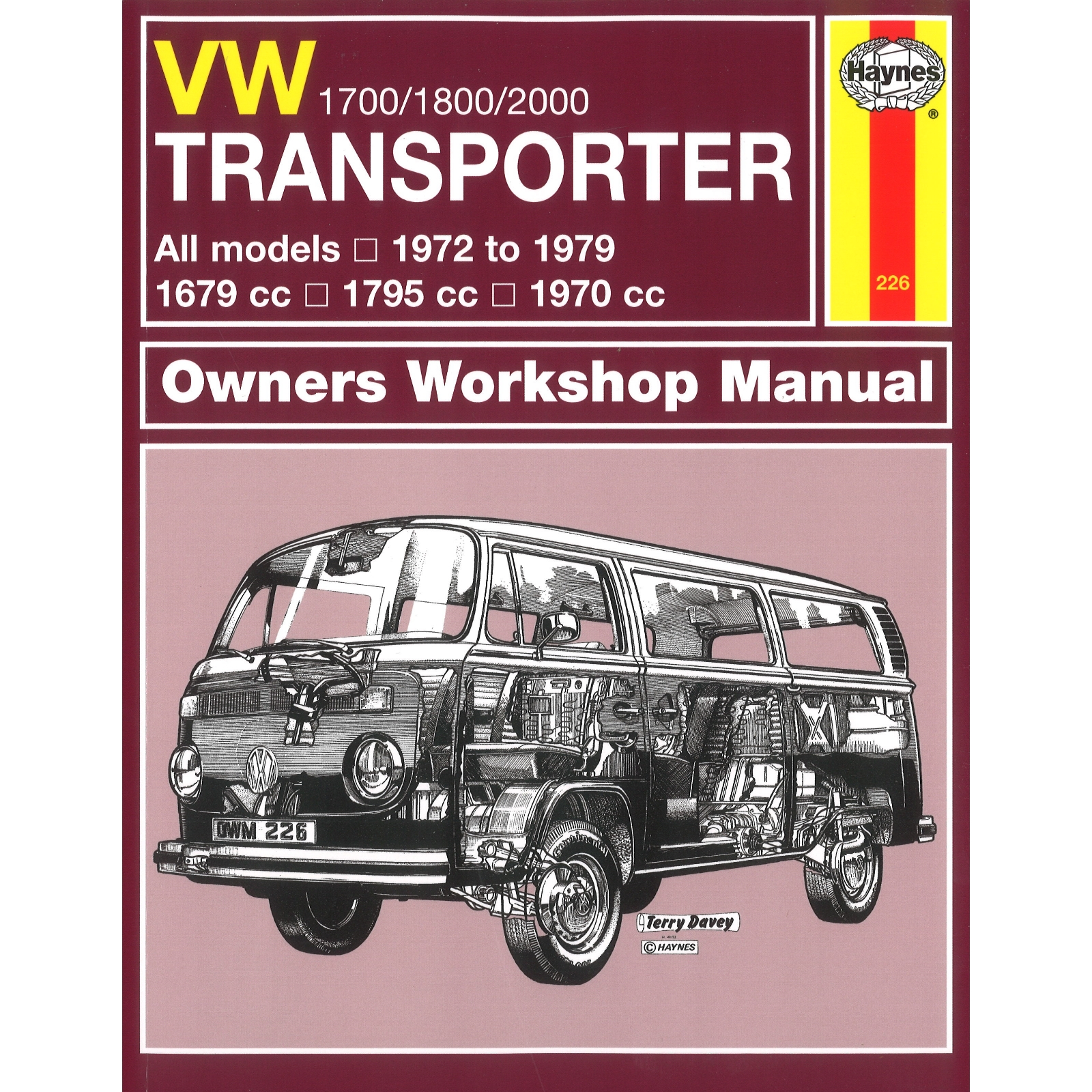 VW T2 1700 1800 2000 Transporter 1972-1979 Reparaturanleitung 