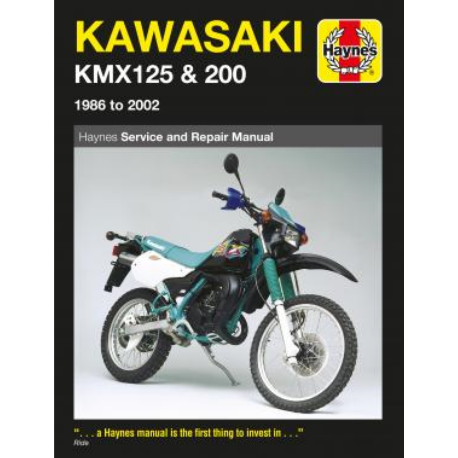 Kawasaki Motorrad KMX125 KMX200 (1986-2002) repair manual Haynes