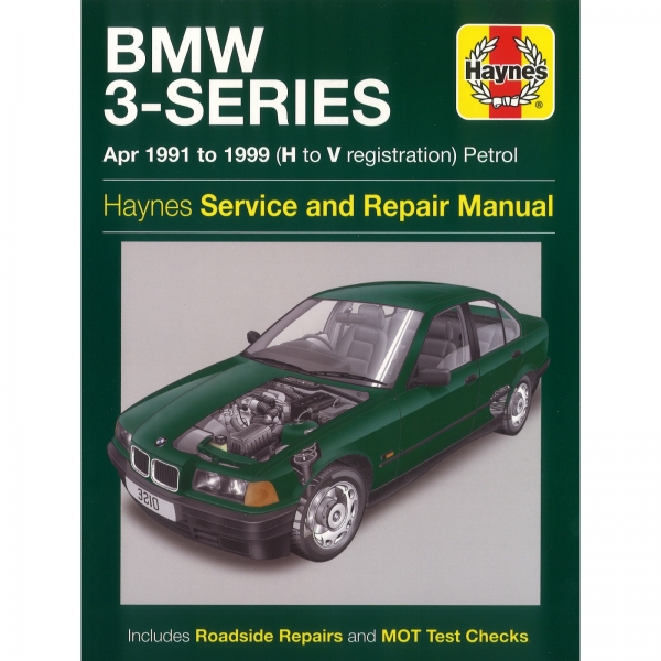 BMW 3-Series 1991-1999 Benzin 3er E36 Limousine Coupe repair manual Haynes