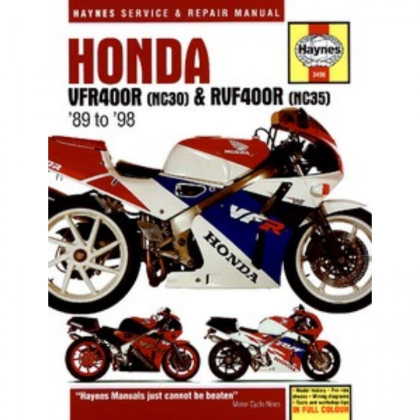 Honda Motorrad VFR400R und RVF400 (1989-1998) Reparaturhandbuch Haynes