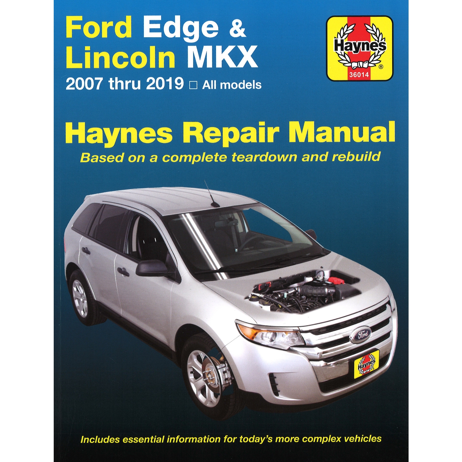 Ford Edge Lincoln MKX 2007-2019 repair manual Haynes