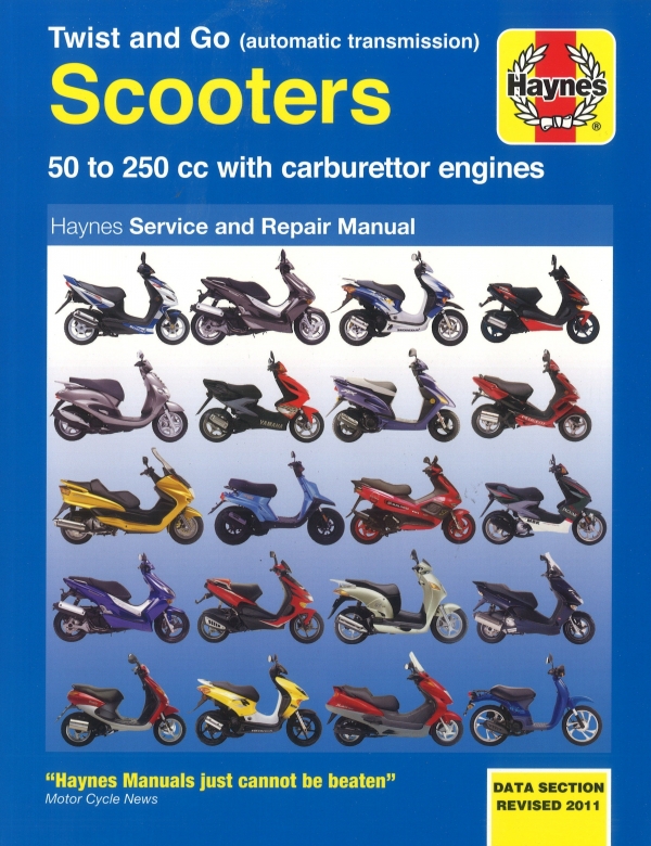 Scooter Twist & Go 50-250cc Vergasermotor u.a. Aprilia Werkstatthandbuch Haynes