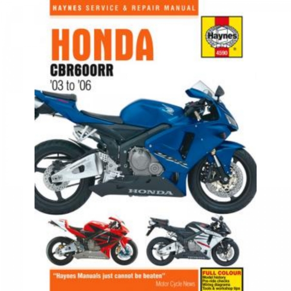 Honda Motorrad CBR600RR (2003-2006) Werkstatthandbuch Haynes