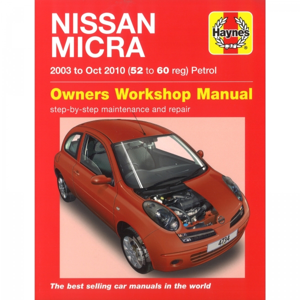 Nissan Micra 2003-10.2010 K12-Serie Benzin Diesel Reparaturhandbuch Haynes