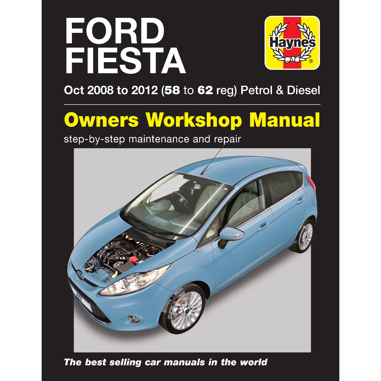 Ford Fiesta 10.2008-2012 Benzin Petrol Diesel workshop manual Haynes