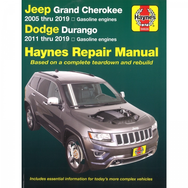 Jeep Grand Cherokee Dodge Durango 2005-2019 Reparaturhandbuch Haynes