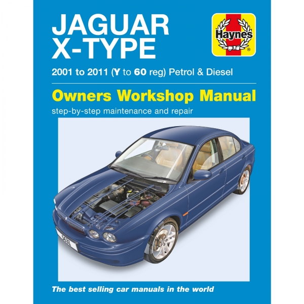 Jaguar X-Type 2001-2011 Benzin Diesel repair manual Haynes