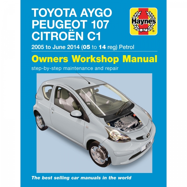 Citroen C1 2005-06.2014 Benzin Petrol workshop manual Haynes