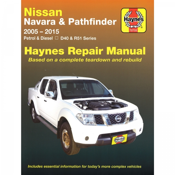 Nissan Navara Pathfinder 2005-2015 Reparaturhandbuch Haynes