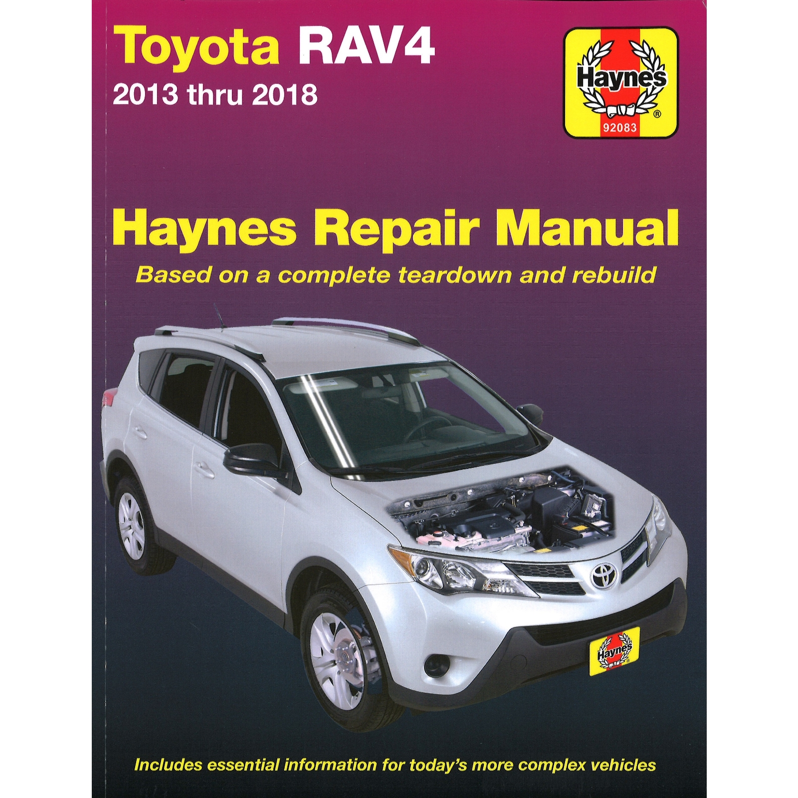 Toyota RAV4 (2013-2018) repair manual Haynes