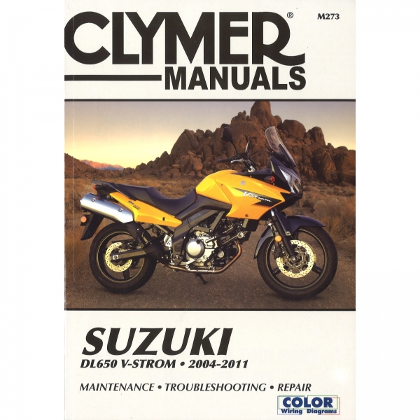 Suzuki DL650 V-Strom (2004-2011) Reparaturhandbuch Clymer