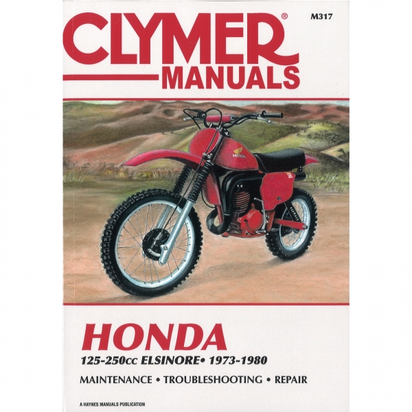 Honda 125-25cc Elsinore (1973-1980) Reparaturhandbuch Clymer