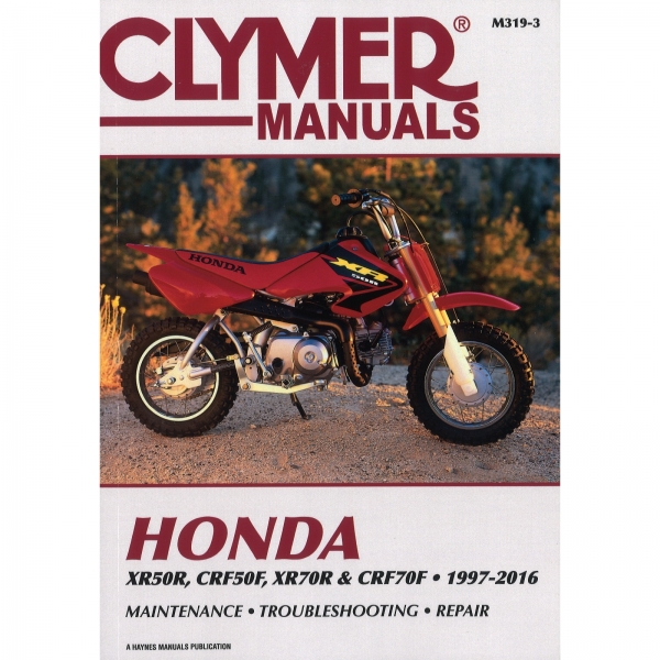 Honda XR50R CRF50F XR70R CRF70F (1997-2016) Reparaturhandbuch Clymer