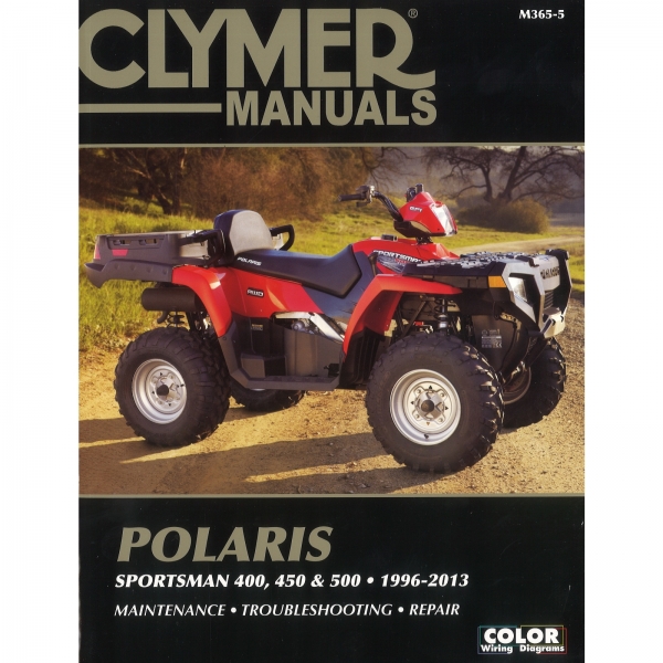 Polaris Sportman 400 450 500 (1996-2013) Quad Werkstatthandbuch Clymer