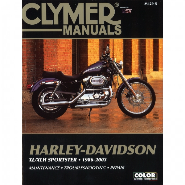 Harley-Davidson XL XLH Sportster (1986-2003) Werkstatthandbuch Clymer