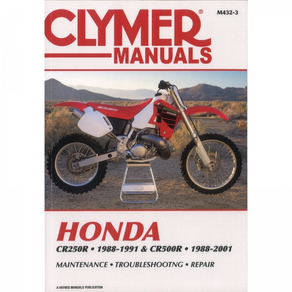 Honda CR250R CR500R (1988-2001) repair manual Clymer