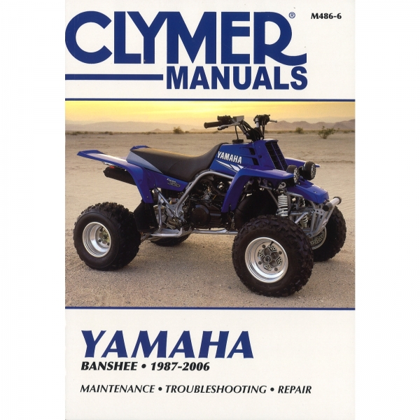 Yamaha Banshee (1987-2006) Quad Reparaturhandbuch Clymer