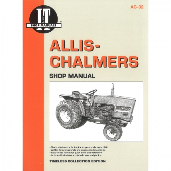 Allis-Chalmers 5020 5030 Bulldog Tractor Traktor Werkstatthandbuch I&T