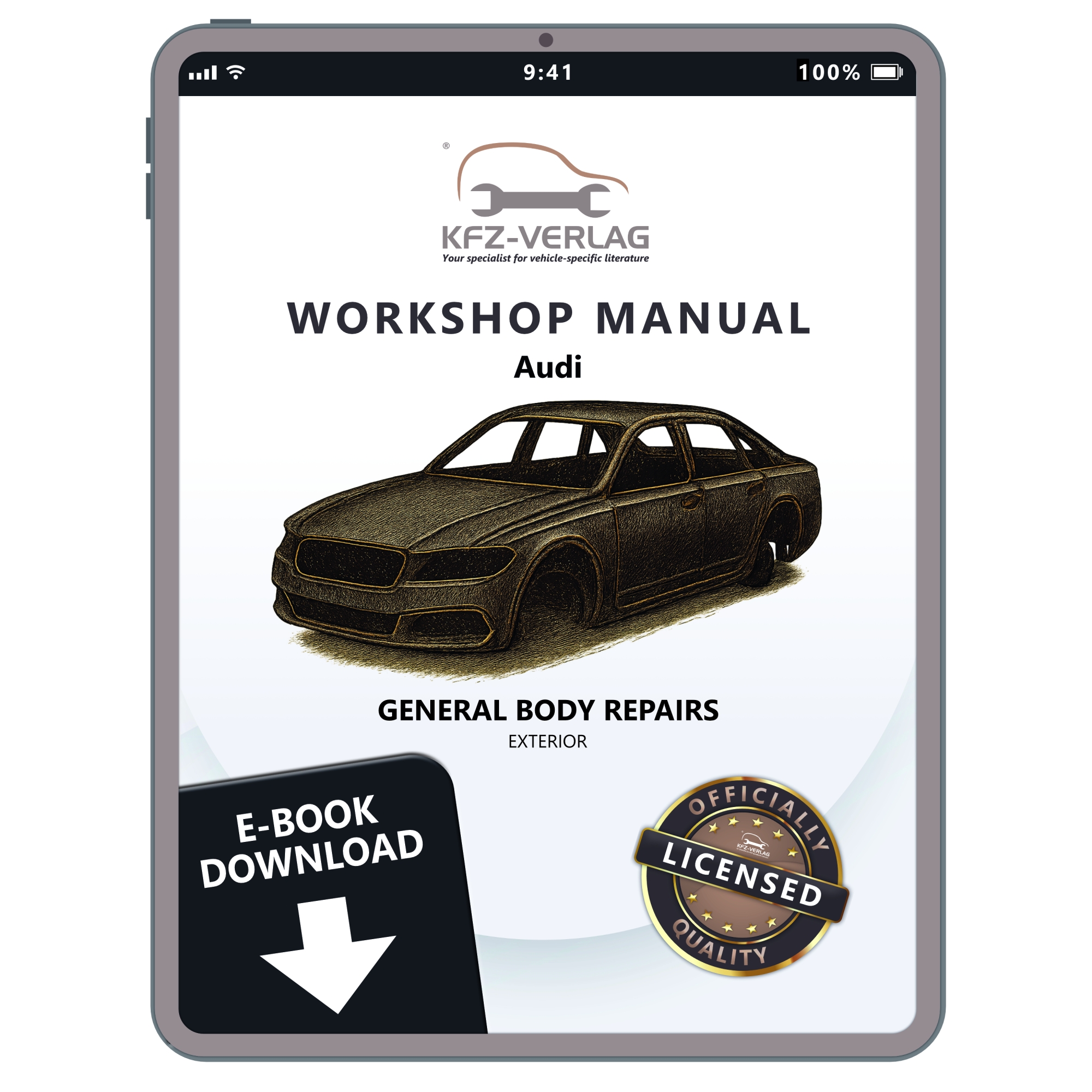 Audi A3 8V 2012-2020 general body repairs exterior repair manual guide download