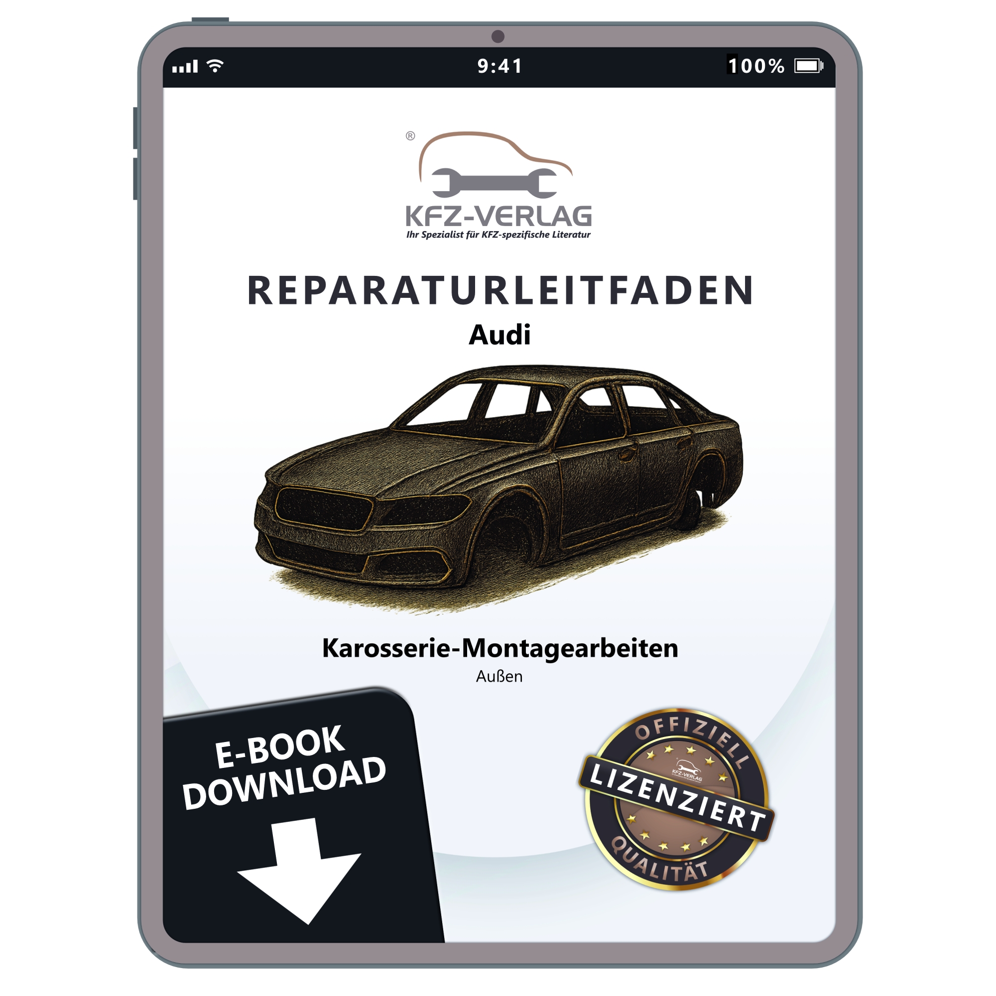 Audi A3 8V 2012-2020 Karosserie Montagearbeiten Außen Reparaturleitfaden eBook