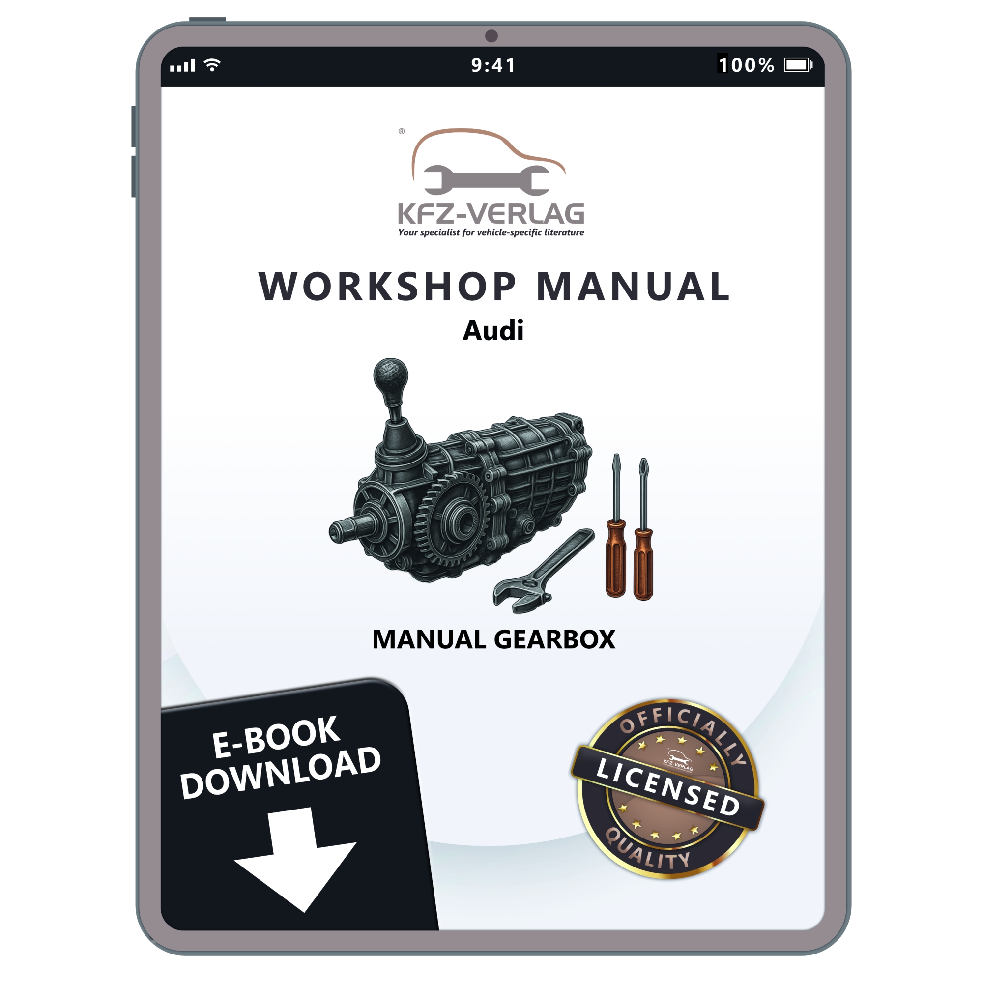 Audi A4 8D 1994-2002 5 speed manual gearbox 012 01W repair workshop manual eBook