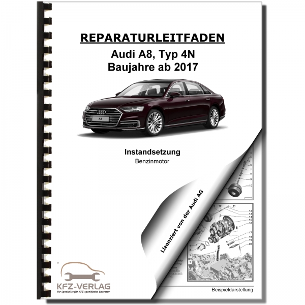Audi A8 4N (17>) Instandsetzung 6-Zyl 2,9/3,0l Benzinmotor Reparaturanleitung