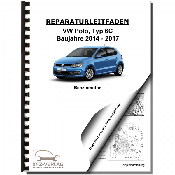 VW Polo 5 Typ 6C 2014-2017 4-Zyl. 1,8l Benzinmotor 192 PS Werkstatthandbuch