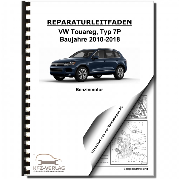 VW Touareg 7P (10-18) 6-Zyl. 3,0l Benzinmotor 290-333 PS Werkstatthandbuch