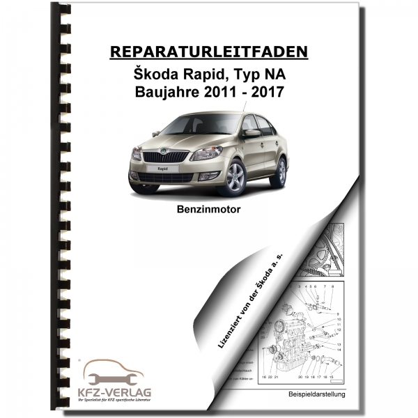 SKODA Rapid NA 2011-2017 3-Zyl. 1,0l Benzinmotor 95-115 PS Werkstatthandbuch