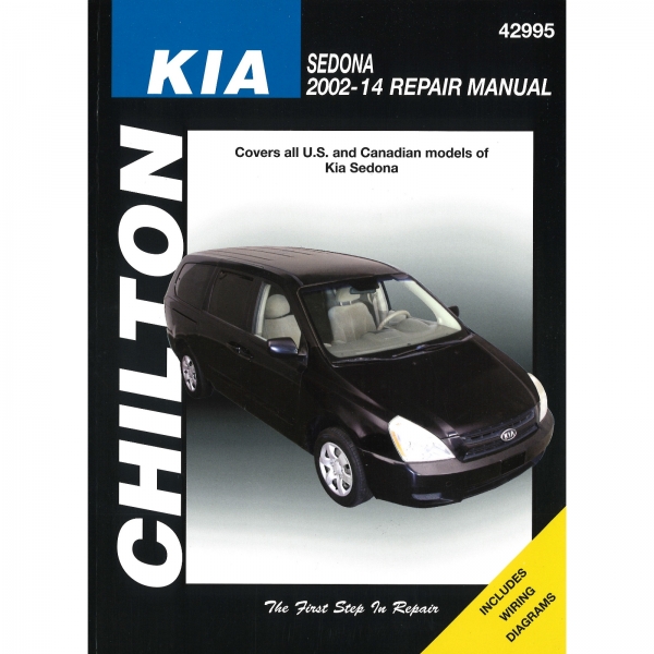 Kia Sedona 2002-2014 USA US Kanada Import workshop manual Chilton