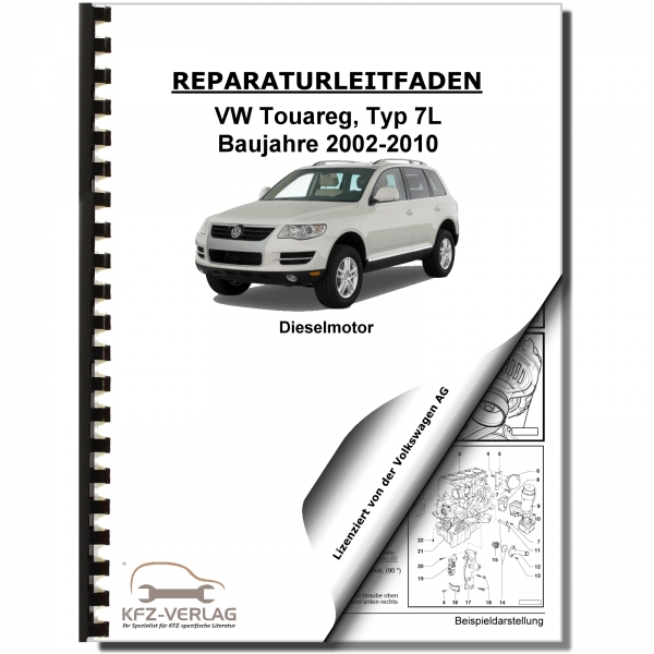 VW Touareg 7L (02-10) 6-Zyl. 3,0l Dieselmotor TDI 211-240 PS Werkstatthandbuch