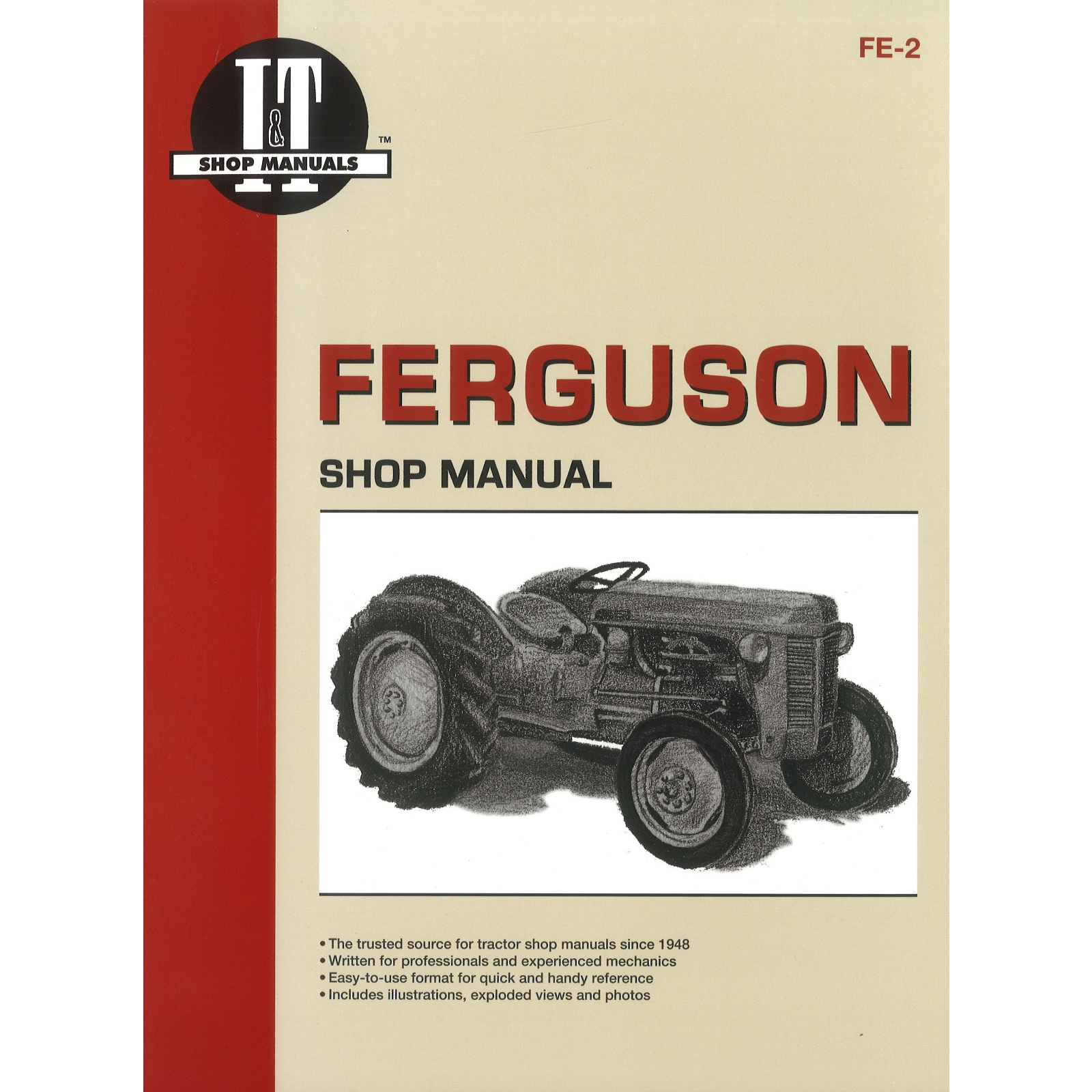 Ferguson TE-20 TO-20 TO-30 Traktor workshop manual I&T