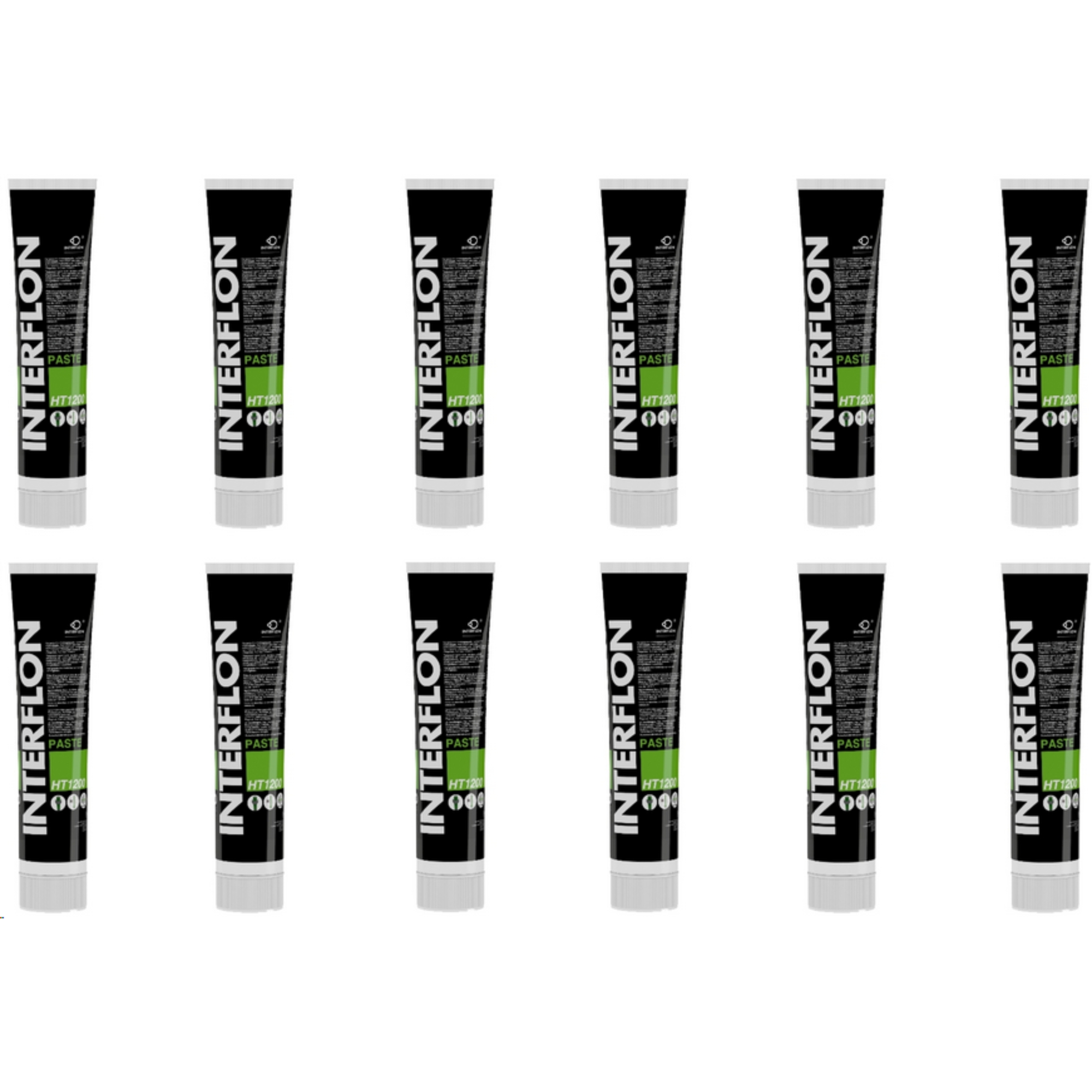 INTERFLON Paste HT 1200 12x 150 ml Tube Montagefett Lebensmittelqualität MicPol