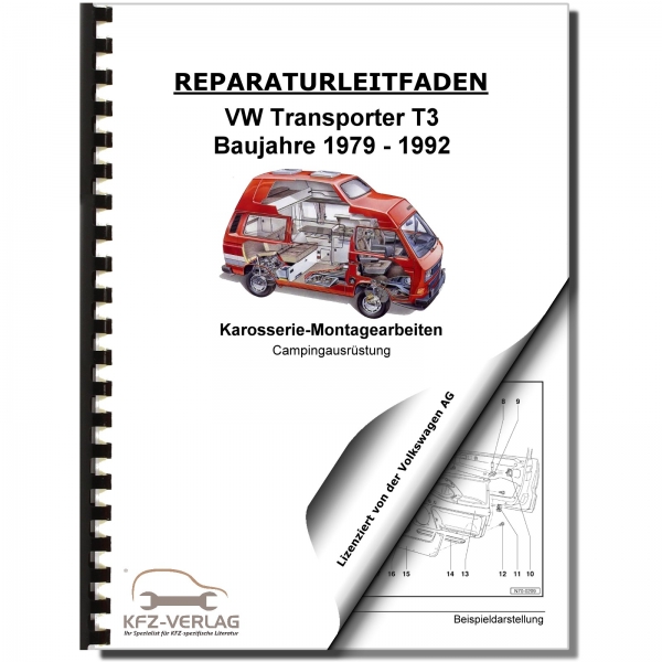 VW Bus T3 (79-92) Karosserie Innen und Außen Camping Werkstatthandbuch