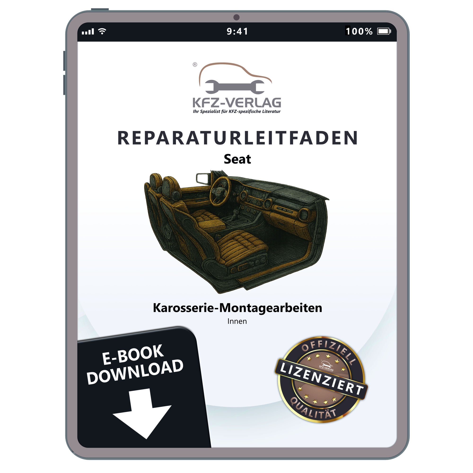 SEAT Altea (04-15) Karosserie Montagearbeiten Innen Werkstatthandbuch PDF Datei
