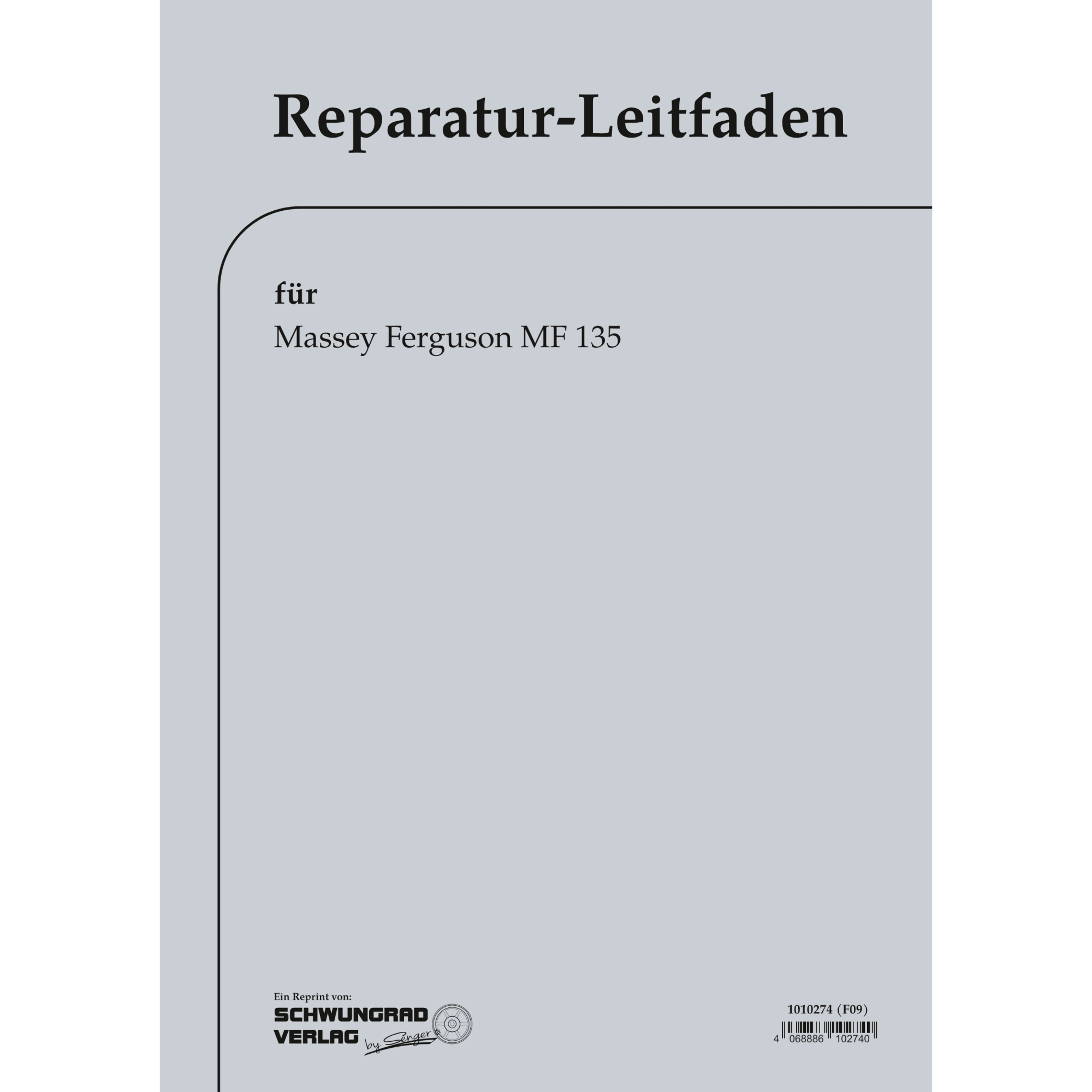 Massey Ferguson MF135 Traktor Reparaturleitfaden Werkstatthandbuch