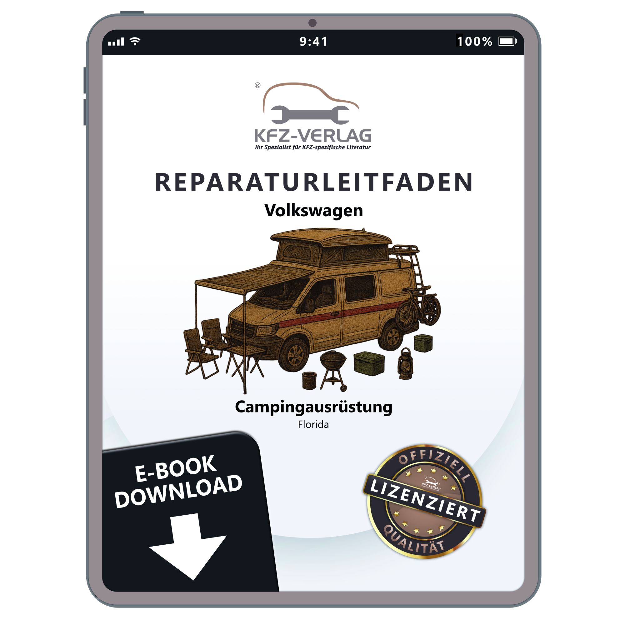 VW LT (89-96) Campingausrüstung Florida Innen Wohnmobil Reparaturanleitung PDF