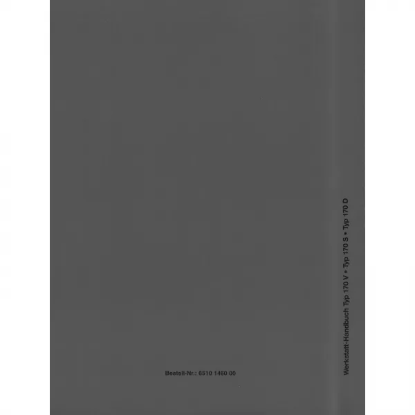 Originalgetreues Werkstatthandbuch von Mercedes-Benz