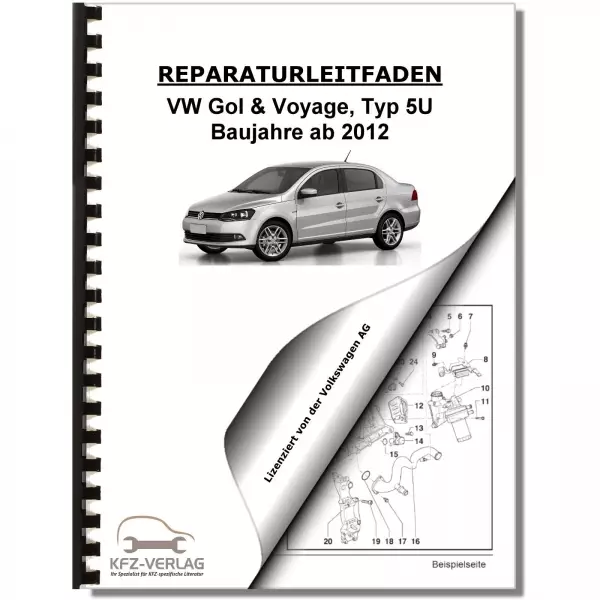 VW Gol Voyage Typ 5U (12>) Bremsanlagen Bremsen System Reparaturanleitung