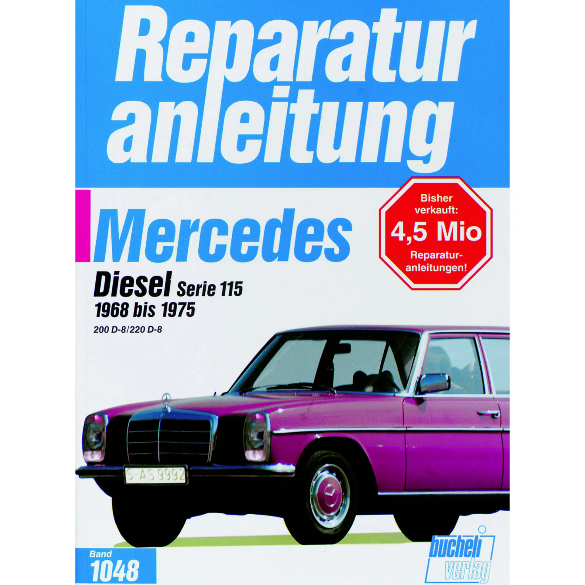 thumbnail interactive-video image 1 of Mercedes W115 Repair Manual: 1968-1976 200/220/230 Petrol (German Language Book) 1 of 6