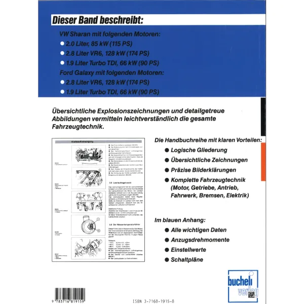 Werkstatthandbücher für Wartung und Reparaturen mit Fotos, Grafiken und Schwierigkeitsangaben. Ideal zur Selbstreparatur oder Vorbereitung auf den Werkstattbesuch.