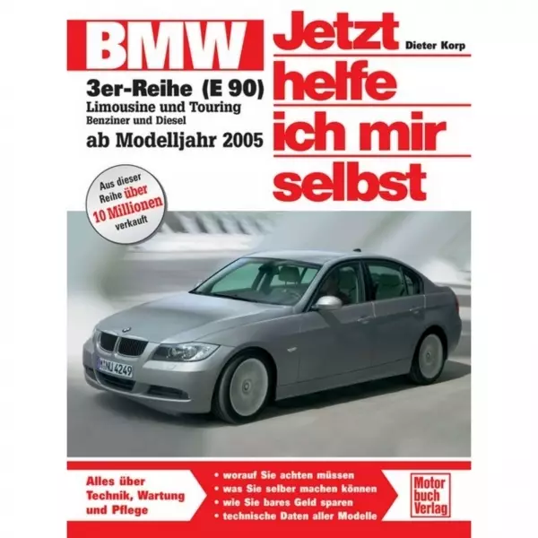 BMW 3er-Reihe E90 Limousine/Touring 2005-2013 Reparaturanleitung Motorbuchverlag