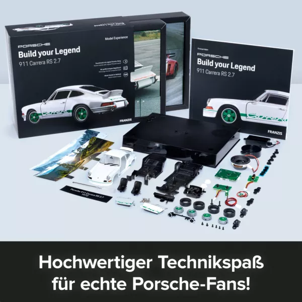 Porsche 911 Carrera RS 2.7 Modellauto Modellbau Build your Legend Franzis Verlag