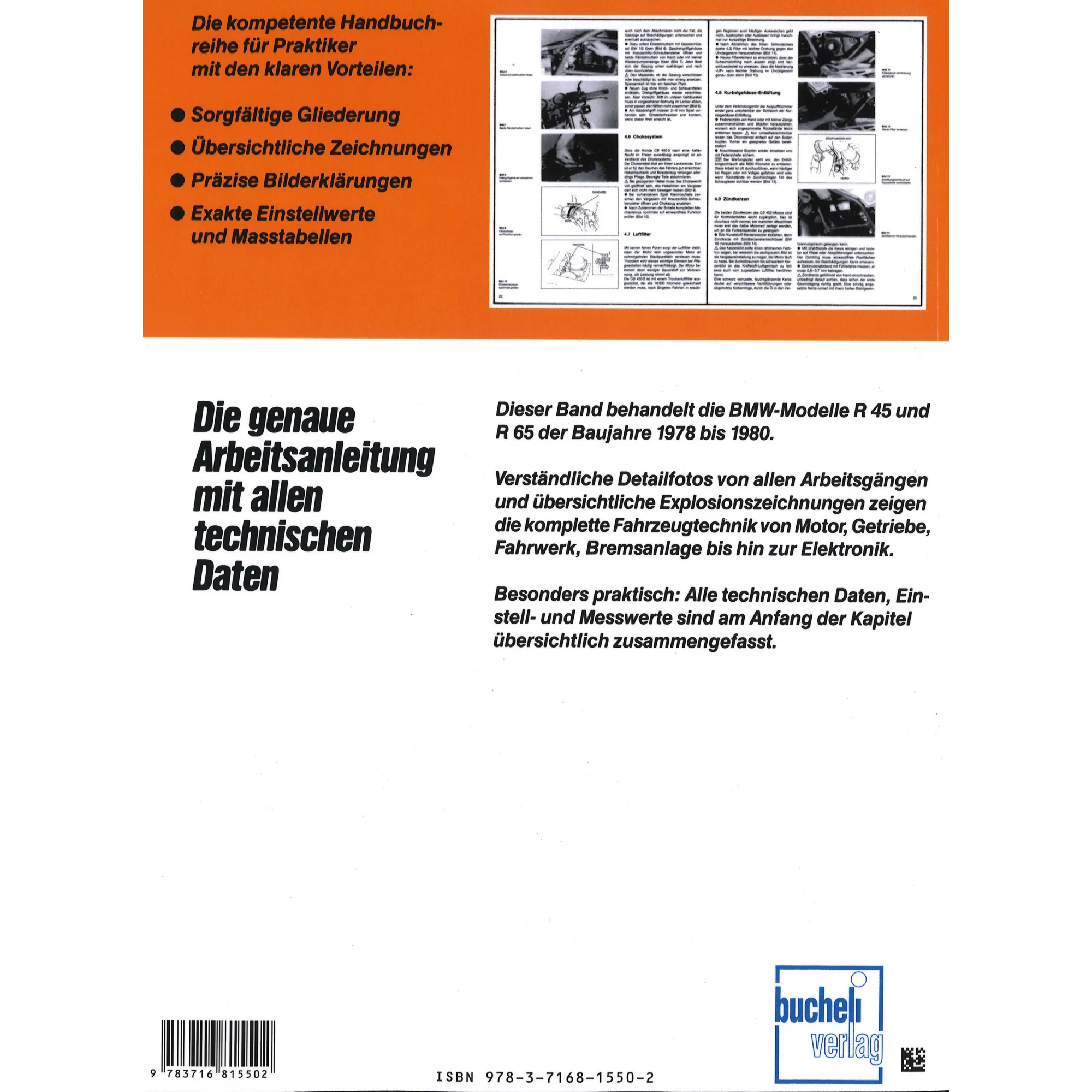 Werkstatthandbuch / Reparaturanleitung BMW R 45 R 65 / R45 R65 LS