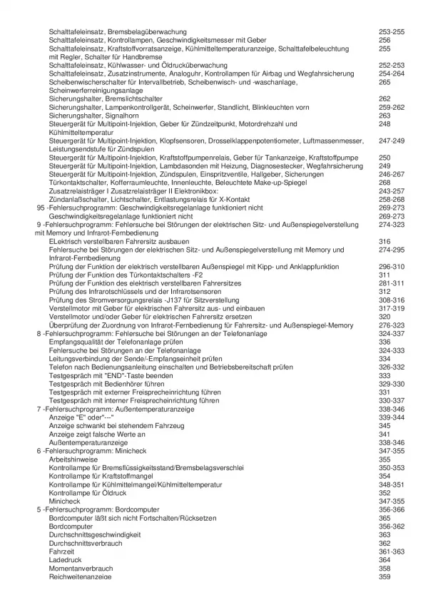 Audi 100 Typ 4A (90-97) Schaltplan Stromlaufplan Verkabelung Elektrik Pläne PDF